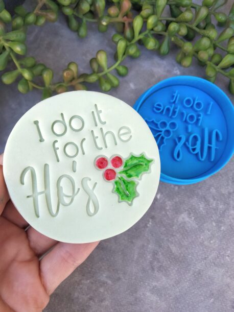 I do it for the Ho's Christmas Xmas Cookie Fondant Embosser Stamp & Cutter