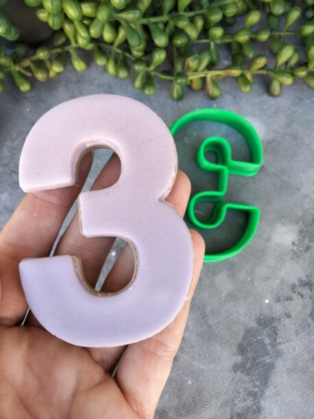 Number Shape Cookie Cutters (0-9) Individual or Full Set