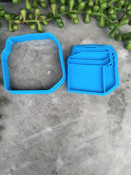 Esky Cookie Cutter and Fondant Stamp Embosser Australia Day Chilly Bin Ice Box Cooler Box